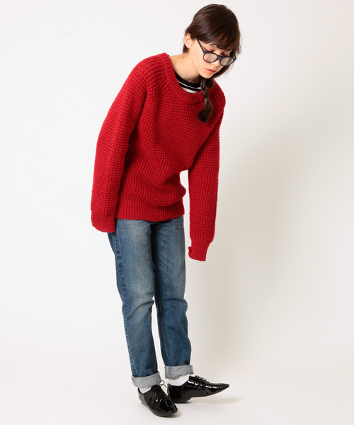 BEAMS BOY（ビームスボーイ）の「【FUDGE5月号掲載】orslow / IVYFIT DENIM（デニムパンツ・レディース・インディゴブルー・2/3）」の14枚目の写真