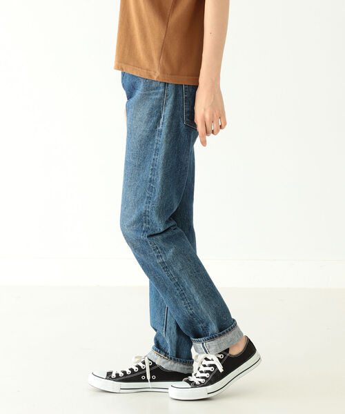 BEAMS BOY（ビームスボーイ）の「【FUDGE5月号掲載】orslow / IVYFIT DENIM（デニムパンツ・レディース・インディゴブルー・2/3）」の4枚目の写真