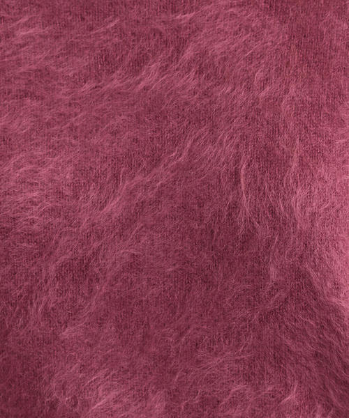 green label relaxing（グリーンレーベルリラクシング）の「CS カシミヤ ヘアリー Vネック ニット（ニット/セーター・レディース・ブラック/ベージュ/ピンク・FREE）」の17枚目の写真