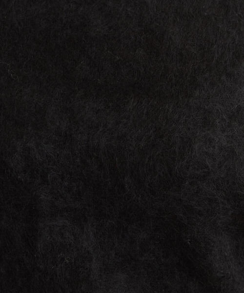 green label relaxing（グリーンレーベルリラクシング）の「CS カシミヤ ヘアリー Vネック ニット（ニット/セーター・レディース・ブラック/ベージュ/ピンク・FREE）」の7枚目の写真