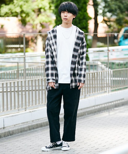 kutir（クティール）の「ﾌｰﾄﾞﾂｷﾋﾞｯｸﾞｼｬﾂ（シャツ/ブラウス・メンズ・ベージュ/ダークブラウン・MEDIUM/LARGE）」の14枚目の写真