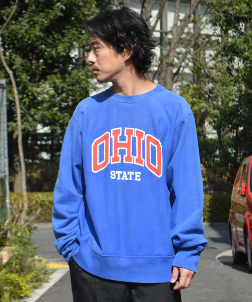 オハイオ スウェット　ohaio 80年代チャンピオンリバースウィーブ Champion USA製 ビンテージ