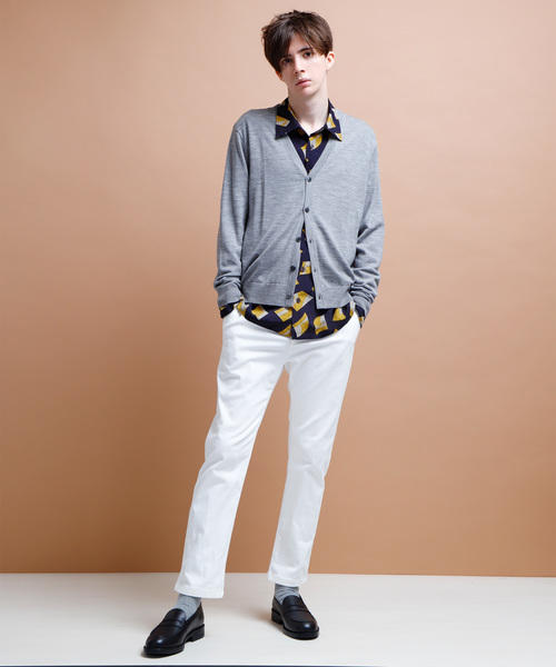 EMMA CLOTHES(エマクローズ)の「総柄レギュラーカラーシャツ(シャツ/ブラウス・メンズ・ブラック/ベージュ/ネイビー・M/L)」の6枚目の写真