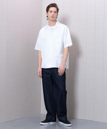 トップス H REGULER COLLAR SHORT SLEEVE SHIRT 41499119_b_01_215.jpg