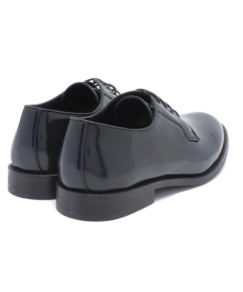 UNION STATION（ユニオンステーション）の「フェイクレザープレントゥ/表革（ドレスシューズ・メンズ・ネイビー/バーガンディー・MEDIUM/LARGE）」の6枚目の写真