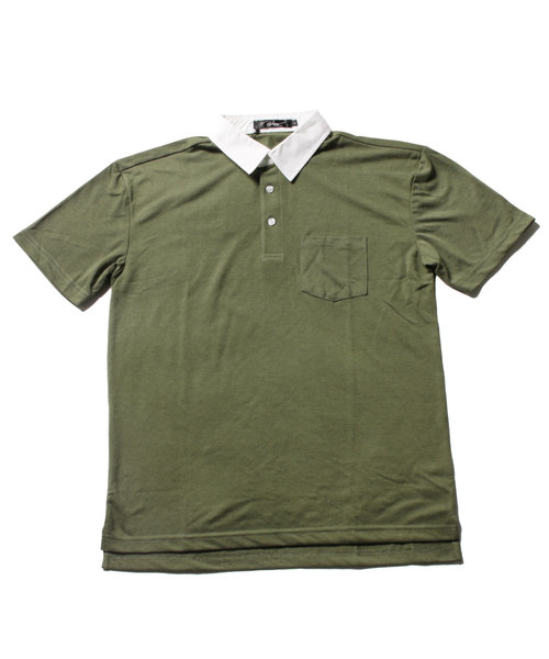 ASTRONOMY（アストロノミー）の「接触冷感ポリ鹿の子半袖ポロシャツ（ポロシャツ・メンズ・ホワイト/ブラック/ネイビー/グレー/カーキ・LL/M/L）」の8枚目の写真