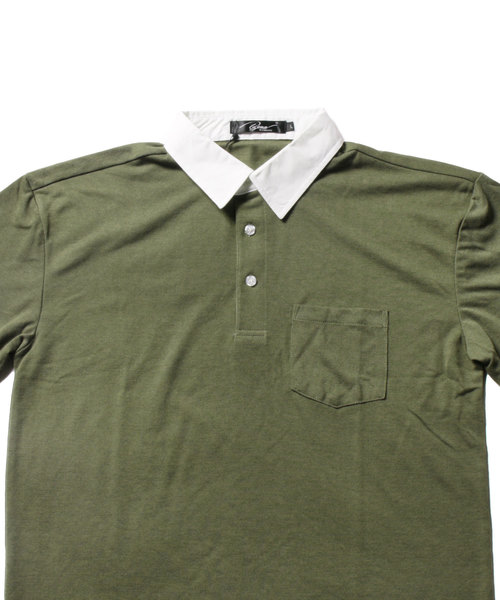 ASTRONOMY（アストロノミー）の「接触冷感ポリ鹿の子半袖ポロシャツ（ポロシャツ・メンズ・ホワイト/ブラック/ネイビー/グレー/カーキ・LL/M/L）」の16枚目の写真