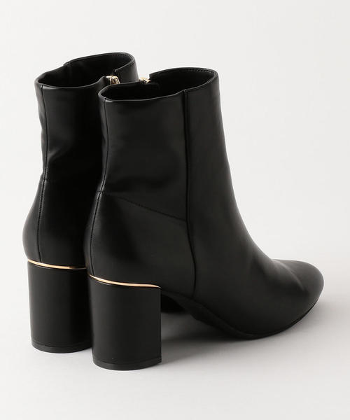 green label relaxing（グリーンレーベルリラクシング）の「∴∴◆FFC ラウンド ショートブーツ(6.5cmヒール)（ブーツ・レディース・ダークブラウン/ブラック/モカ・L/S/M/LL）」の7枚目の写真