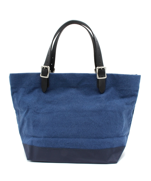 PORTER(ポーター)の「PORTER BRIDGE TOTE BAG SMALL <B印 YOSHIDA SELECT>(トートバッグ・メンズ・ベージュ/ブルー/ブラック・ONE SIZE)」の5枚目の写真