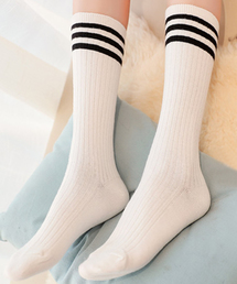 F&D : ルーズラインソックス