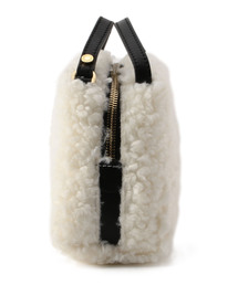 GIANNI CHIARINI 希少品 ファーバッグ ジャンニキアリーニ アリファ ファーバッグ S