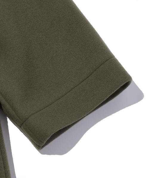 MONKEY TIME（モンキータイム）の「＜ATHA＞ DBL MLTN MAXI CT/コート（チェスターコート・メンズ・ライトグレー/オリーブ・FREE）」の5枚目の写真