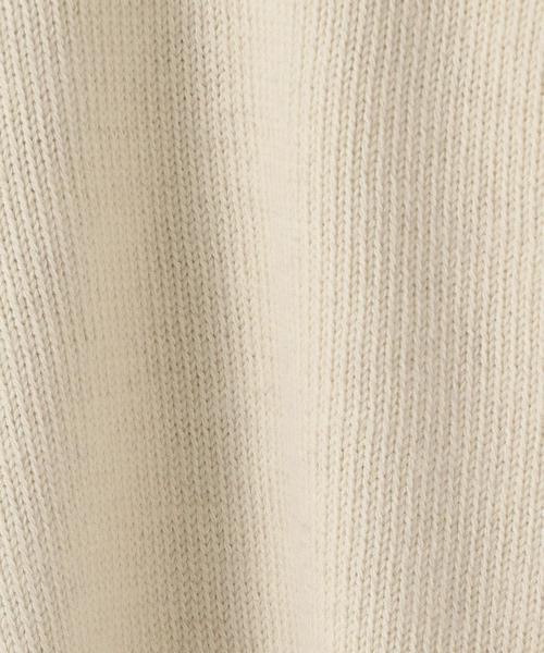 Steven Alan(スティーブンアラン)の「<Steven Alan>WOOL CREW NECK KNIT/ニット(ニット/セーター・レディース・ダークブラウン/オフホワイト・FREE)」の14枚目の写真