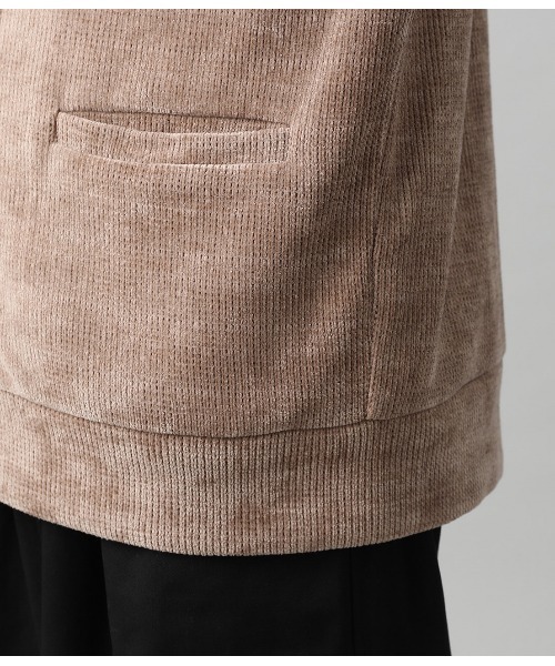 JUNRED（ジュンレッド）の「メランジモールカーディガン（カーディガン/ボレロ・メンズ・ベージュ/ネイビー/ワイン・S/M/L）」の10枚目の写真