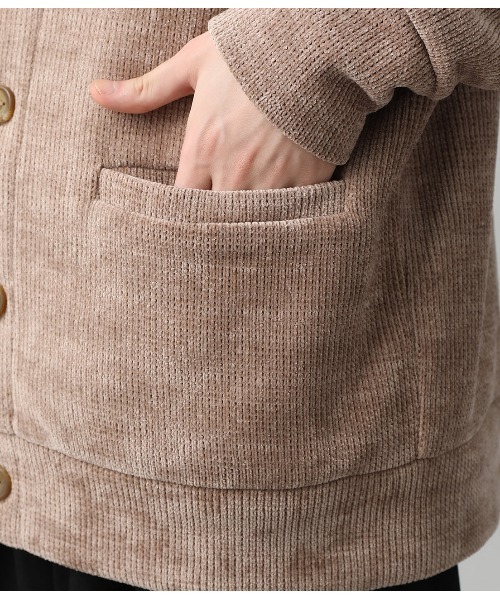 JUNRED（ジュンレッド）の「メランジモールカーディガン（カーディガン/ボレロ・メンズ・ベージュ/ネイビー/ワイン・S/M/L）」の16枚目の写真