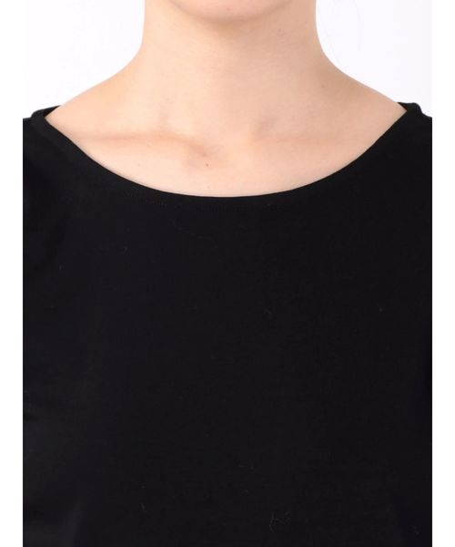 dazzlin（ダズリン）の「パワショルプルオーバー（Tシャツ/カットソー・レディース・ブラック/オフホワイト・FREE）」の7枚目の写真