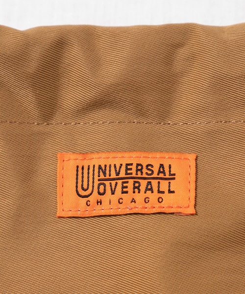 UNIVERSAL OVERALL(ユニバーサルオーバーオール)の「∴WEGO/UNIVERSAL OVERALL別注ナイロン巾着(ショルダーバッグ・メンズ・ブラック/ベージュ・FREE)」の11枚目の写真