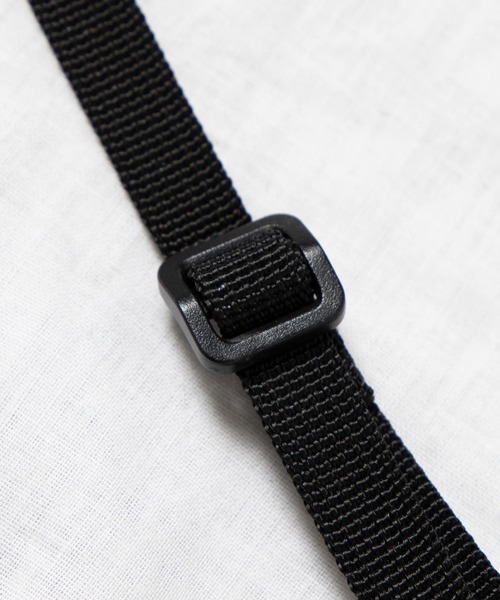 UNIVERSAL OVERALL(ユニバーサルオーバーオール)の「∴WEGO/UNIVERSAL OVERALL別注ナイロン巾着(ショルダーバッグ・メンズ・ブラック/ベージュ・FREE)」の16枚目の写真