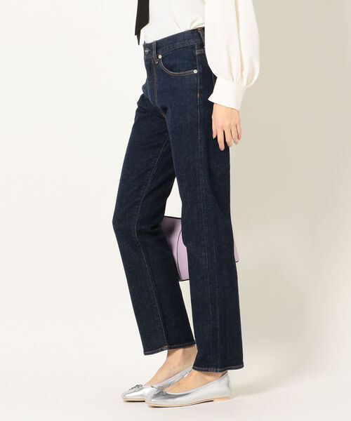 SHIPS any(シップス エニィ)の「SHIPS any: STANDARD デニム 5ポケットパンツ <WOMEN>(デニムパンツ・レディース・ネイビー・4/3/5)」の7枚目の写真