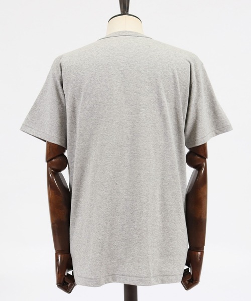 CAMBIO（カンビオ）の「mt6399-Henley Neck Tee Tシャツ（Tシャツ/カットソー・メンズ・ホワイト/ブラック/グレー/インディゴブルー/スミクロ・S/M/L/XL）」の8枚目の写真