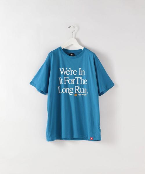 Steven Alan（スティーブンアラン）の「＜New Balance＞ ICON TEE/Tシャツ（Tシャツ/カットソー・メンズ・ライトグレー/コバルトブルー・X-LARGE/LARGE）」の2枚目の写真