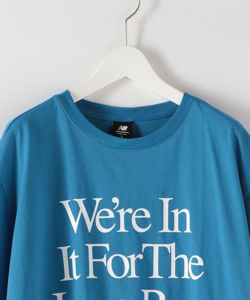 Steven Alan（スティーブンアラン）の「＜New Balance＞ ICON TEE/Tシャツ（Tシャツ/カットソー・メンズ・ライトグレー/コバルトブルー・X-LARGE/LARGE）」の9枚目の写真