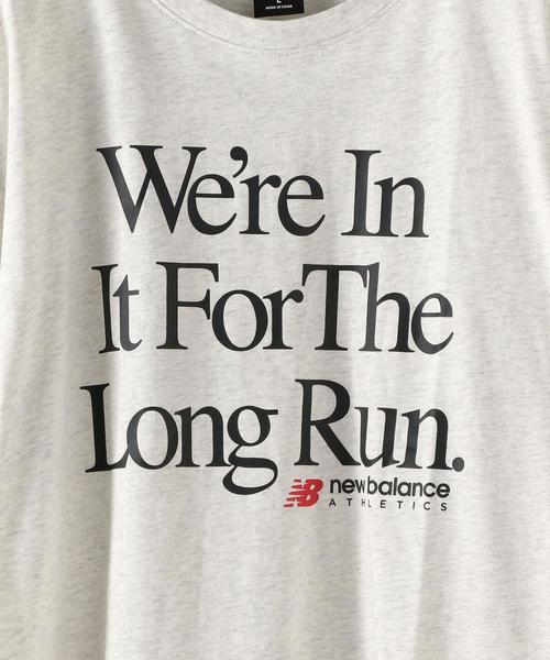 Steven Alan（スティーブンアラン）の「＜New Balance＞ ICON TEE/Tシャツ（Tシャツ/カットソー・メンズ・ライトグレー/コバルトブルー・X-LARGE/LARGE）」の4枚目の写真