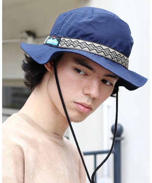 KAVU（カブー）の「KAVU/カブー 19821255 60/40 BUCKET HAT バケットハット（ハット・メンズ・ベージュ/ネイビー/マルチ・M/L）」の22枚目の写真