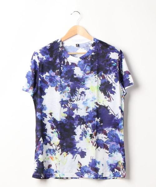 チャイハネ（チャイハネ）の「【チャイハネ】総柄プリントメンズTシャツ（Tシャツ/カットソー・メンズ・イエロー/レッド/ブルー・FREE）」の2枚目の写真