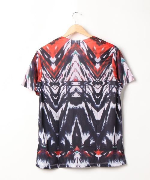 チャイハネ（チャイハネ）の「【チャイハネ】総柄プリントメンズTシャツ（Tシャツ/カットソー・メンズ・イエロー/レッド/ブルー・FREE）」の18枚目の写真