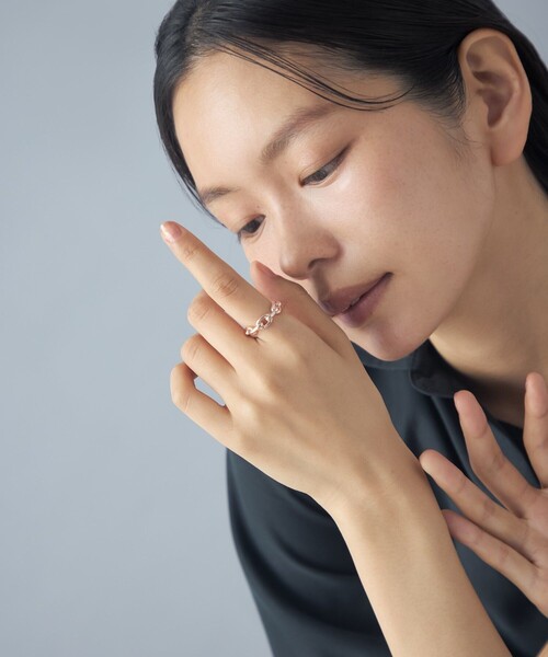 Jouete（ジュエッテ）の「[ジェンダレス] リング（リング・レディース・イエローゴールド/ブラック系その他/ピンクゴールド・9号/13号/17号/21号）」の16枚目の写真