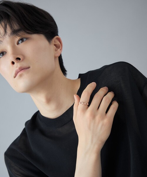 Jouete（ジュエッテ）の「[ジェンダレス] リング（リング・レディース・イエローゴールド/ブラック系その他/ピンクゴールド・9号/13号/17号/21号）」の17枚目の写真