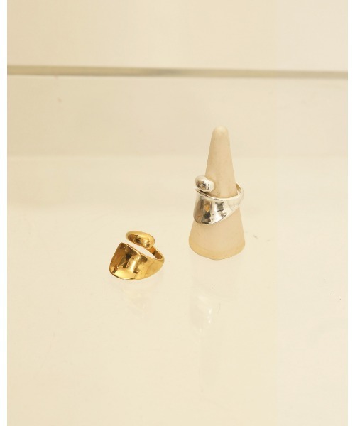 TODAYFUL(トゥデイフル)の「コンビネーションリング(Silver925)(リング・レディース・シルバー/ゴールド・#13/#11)」の4枚目の写真