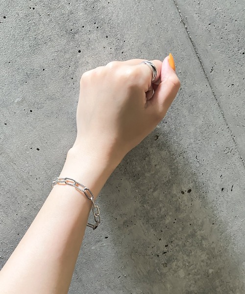 THEATER シアター ジャゲットエリップスチェーンブレスレット（ブレスレット）｜THEATER（シアター）