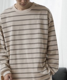 FORK&SPOON | FORK&SPOON　ランダムボーダーロングスリーブTシャツ(Tシャツ/カットソー)