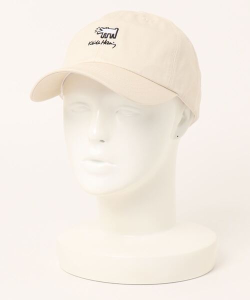 セール】【Keith Haring/キースヘリング】刺繍 ローキャップ（キャップ