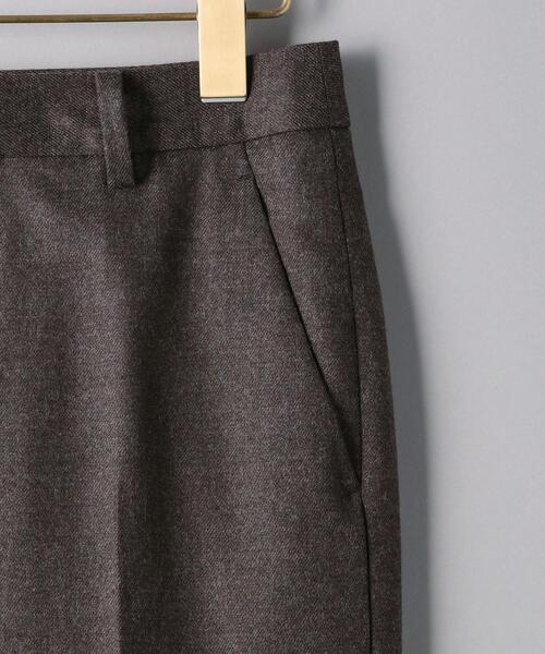 UNITED ARROWS（ユナイテッドアローズ）の「UBCB W/PU SAXONY スリムパンツ（その他パンツ・レディース・ライトブルー/オフホワイト/ブラック/ピンク/ダークブラウン・40/38/34/36）」の13枚目の写真