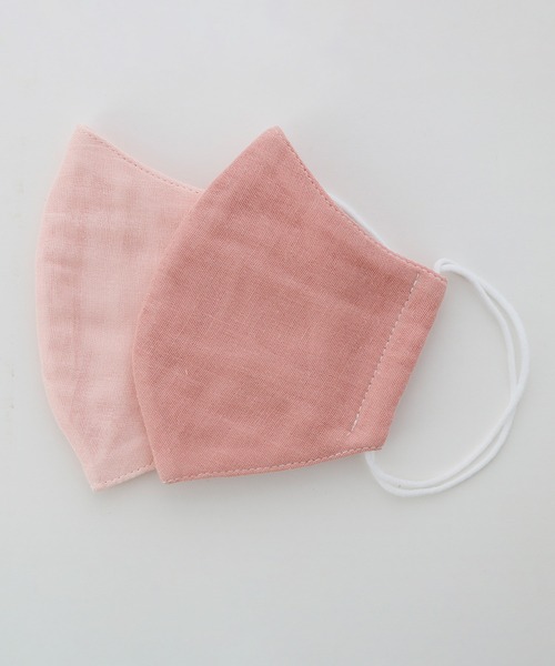 Catherine Cottage（キャサリンコテージ）の「大人用カラーガーゼマスク2枚セット（マスク・レディース・その他1/その他2/その他3/その他4/その他5/その他6/その他7/その他8・FREE）」の2枚目の写真