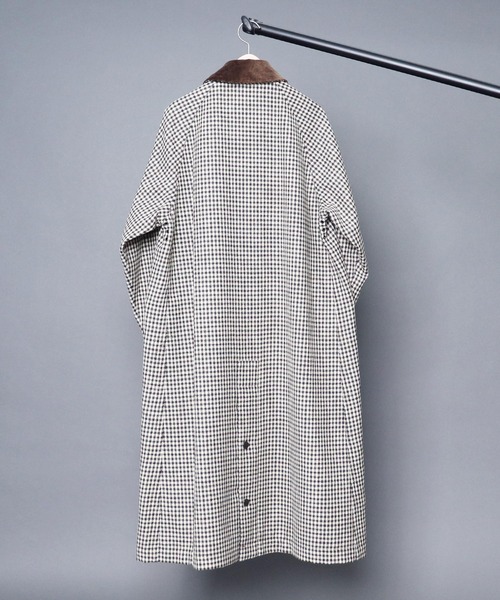 【美品】Barbour BURGHLEY WILLIAM レディースコート Barbour（バブアー） ステンカラーコート コート 「BURGHLEY