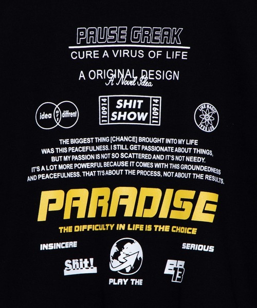 DING（ディング）の「DING/PARADISEスウェット（スウェット・レディース・ホワイト/ブラック/ブルー・FREE）」の17枚目の写真