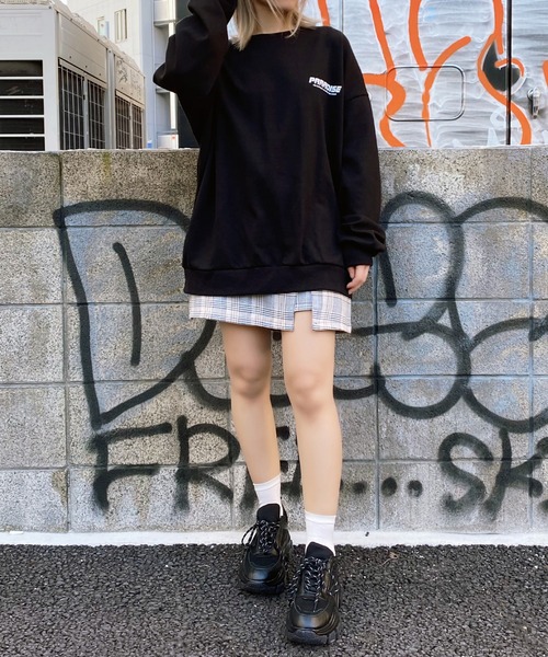 DING（ディング）の「DING/PARADISEスウェット（スウェット・レディース・ホワイト/ブラック/ブルー・FREE）」の5枚目の写真