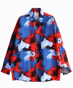 ワックスマン　ブラザーズ イタリア製　Oversize シャツ　S レリューム ワックスマンブラザーズ Korean Over Shirt イタリア