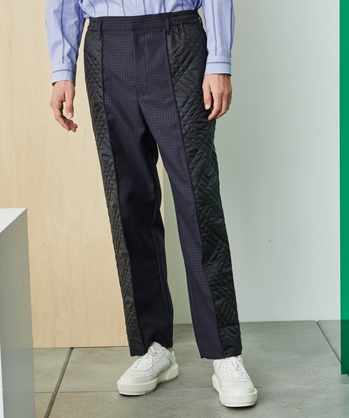 UNITED TOKYO(ユナイテッドトウキョウ)の「シェットランドウールキルトスラックス(スラックス・メンズ・ネイビー/グレー・1/2/3)」の7枚目の写真