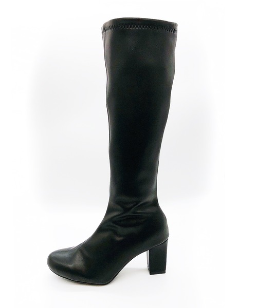 Noubel Voug Relax（ヌーベルヴォーグリラックス）の「ストレッチロングブーツ（ブーツ・レディース・ブラック/ブラック系その他・S/M/L/LL/3L）」の11枚目の写真