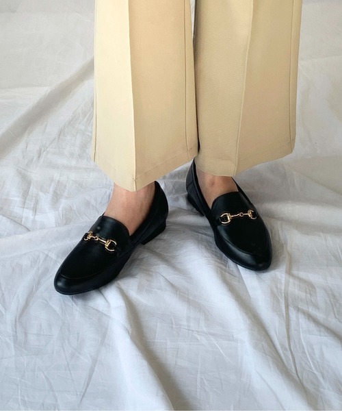 EVOL（イーボル）の「ビットローファー（ローファー・レディース・ブラック/アイボリー・S/M/L）」の22枚目の写真