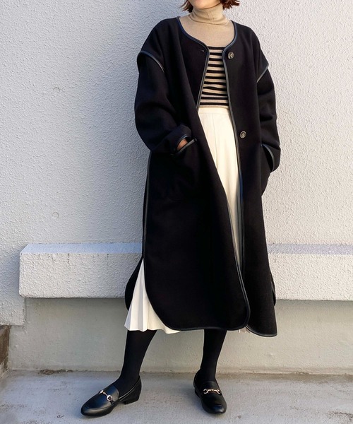 EVOL（イーボル）の「ビットローファー（ローファー・レディース・ブラック/アイボリー・S/M/L）」の18枚目の写真