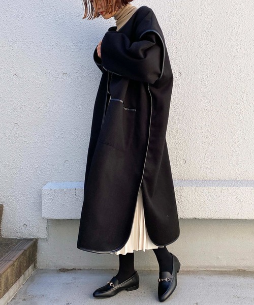 EVOL（イーボル）の「ビットローファー（ローファー・レディース・ブラック/アイボリー・S/M/L）」の19枚目の写真