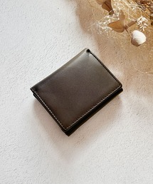mieno（ミエノ）の「[mieno]牛革レザーミニウォレットコンパクト財布（財布）」