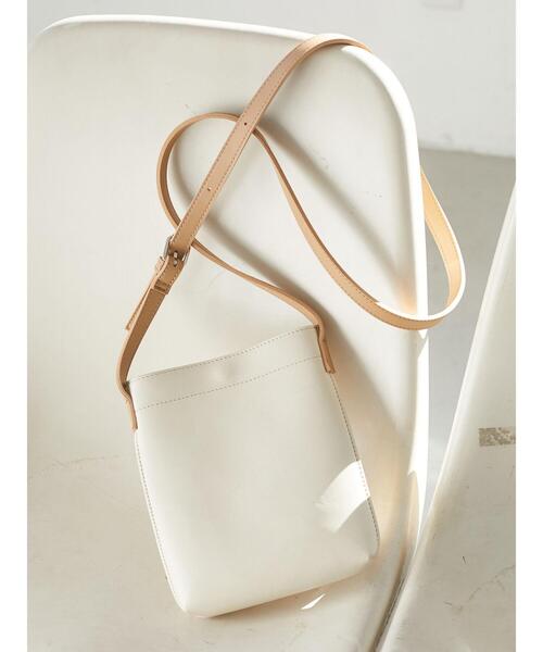 CRAFT STANDARD BOUTIQUE（クラフトスタンダードブティック）の「ミニショルダーバッグ　＊（ショルダーバッグ・レディース・カーキ/ネイビー/ホワイト・FREE）」の4枚目の写真