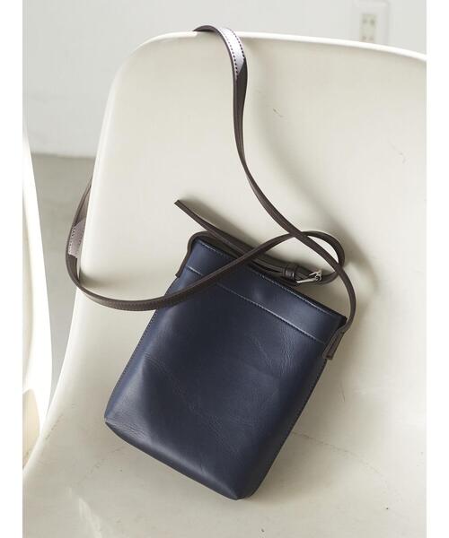 CRAFT STANDARD BOUTIQUE（クラフトスタンダードブティック）の「ミニショルダーバッグ　＊（ショルダーバッグ・レディース・カーキ/ネイビー/ホワイト・FREE）」の7枚目の写真